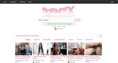 Desktop Screenshot of porndex.com